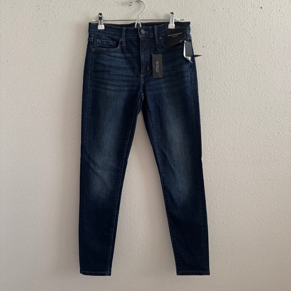 Banana Republic Skinny Fit Premium Denim Jeans 27 NWT
